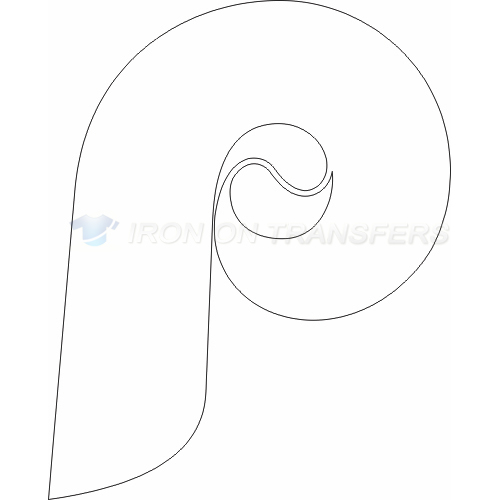 Philadelphia Phillies Iron-on Stickers (Heat Transfers)NO.1811